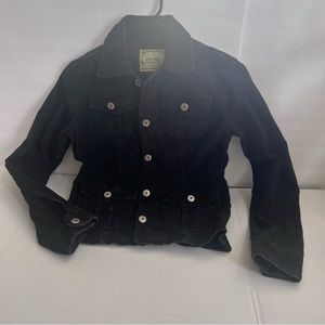 M. OFFICER (Brazil) corduroy jacket | dusty black | women’s size 1 (like Xsmall)